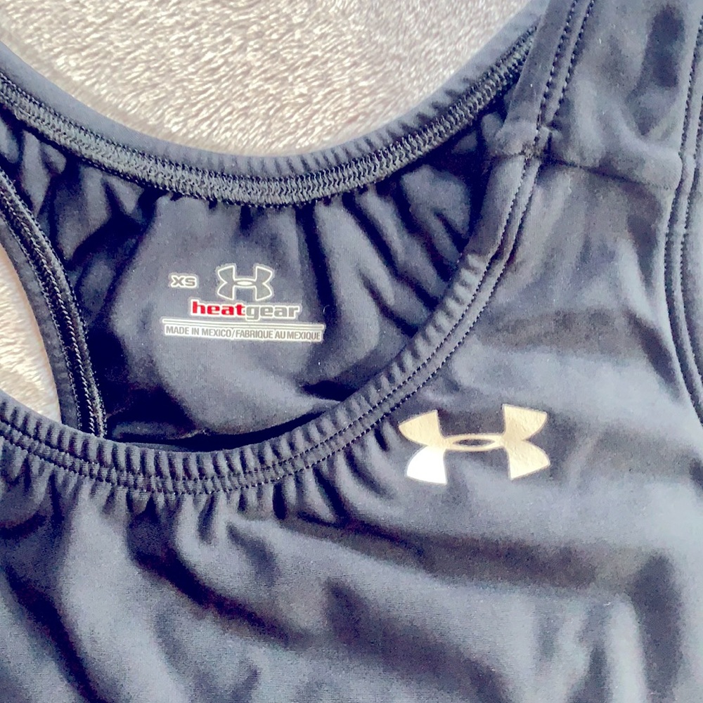 Under Armour black XS tank